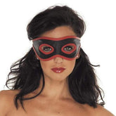 Red And Black Leather Mask - Adult Planet - Online Sex Toys Shop UK